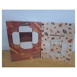 Thanksgiving Cookie Boxes with Window 30pcs 8x8x2.5 Inch -2 Pack