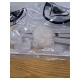 Apasiri Cat House Scratch-Resistant: Indoor Warm Enclosed Felt Bed Cave with Hanging Ball Toy, No-Tool Assembly Hideaway for Anxious Cats & Kittens, 13.4x13.4x9.85 Inch Interior