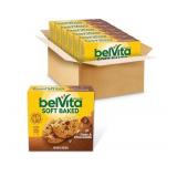 (Best by January 21st 2026)  belVita Soft Baked Breakfast Bars, Oats & Chocolate, 6 Boxes of 5 Packs (1 Biscuit Per Pack)