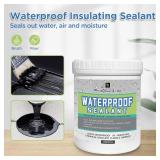 32oz Black Sealant Repairing Leak Waterproof Adhesive, Liquid Waterproof Sealant, roof sealantwaterproofï¼WaterproofAgent Indoor & Outdoor WaterproofCoating