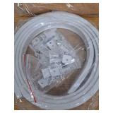 Faux Linen Semi Sheer Extra Wide Room Divider Curtain with Flexible Curtain Track, Light Filtering Privacy Drapes for Window Sliding Glass Door, Living Room Bedroom, Sunset Orange,100"W x 96"L,1 panel