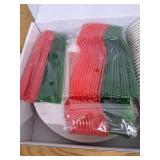 Christmas Gingerbread Gender Reveal Decorations -Serves 24