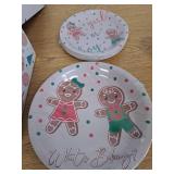 Christmas Gingerbread Gender Reveal Decorations -Serves 24