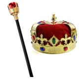 Kings Crown and Scepter -Youth Sized