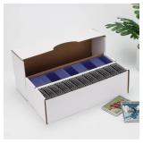 4 Set Trading Card Storage Box, 1600 Count