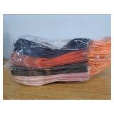 Fall Thanksgiving Paper Gift Bags with Handles Bulk Small Pumpkin Harvest Bags