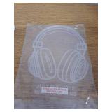 Werncy Gift for Gamers, JUST Five More Minutes Gaming Interesting 3D Headphone-Shaped Light Sign 2 Pack