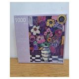 Puzzle for Adults 1000 Pieces, Flower in Vase Jigsaw Puzzle 20 x 27 Inches