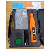 Mini Cordless Rotary Tool with 113 Accessories,Engraving Pen LED Screen & Ring Light 5000mAh Power Rotary Tool Kit 5-Speed for Engraving Sanding, Polishing, Carving, Cutting