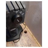 1200-Watt Electric Oscillating Ceramic Parabolic Space Heater - Retail: $85