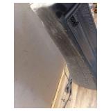 1500-Watt Black Electric Tower Quartz Infrared Space Heater with Thermostat - Retail: $74