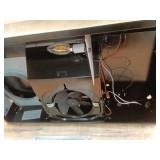 Arno 30 in. 240 CFM Convertible Under Cabinet Range Hood in Black with Lighting and Charcoal Filter - Retail: $89