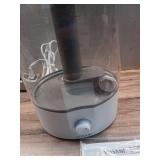 1 Gal. Ultrasonic Humidifier 360 Degree Turning Dual Nozzle Cool Mist for Medium Room in White - Retail: $50