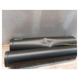 DuraVent DuraBlack Telescoping Adjustable Finishing Stove Pipe 6 Inch (Dented) - Retail: $84