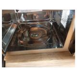 19 in. 0.9 cu. ft. 900-Watt Countertop Microwave Oven in Stainless Steel with Convection and Air Fry (DOESN