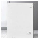 Vissani 5.0 cu. ft. Manual Defrost Chest Freezer with LED Light HMCF5W5  (Cosmetic Damage)- Retail: $219