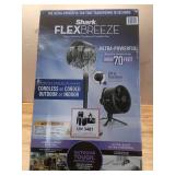Shark FlexBreeze Outdoor and Indoor Fan Cordless and Corded Pedestal to Tabletop FA202 - Retail: $180