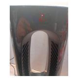 Bladeless 1500-Watt 28 in. Electric Oscillating Tower Ceramic Space Heater with Remote Control - Retail: $109