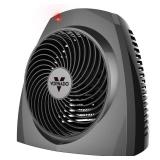 VH200 1500-Watt Electric Portable Space Heater  Whole Room Vortex Heat Circulation Charcoal - Retail: $80