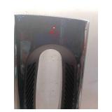 Bladeless 1500-Watt 28 in. Electric Oscillating Tower Ceramic Space Heater with Remote Control - Retail: $109