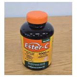 American Health Ester-C with Citrus Bioflavonoids 1000 mg Vegetarian Tablets  180 Ct (BEST BY 12/2028)