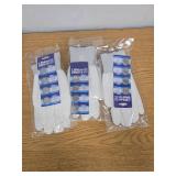 LED Light Up Gloves with CR2016 Batteries, 3 Pairs