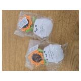 2 Count Positive Crochet Animals Sunflowers