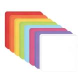 128 Pcs Dry Erase Magnetic Labels, 3 x 3 Reusable Writable Name Tags Magnetic Label Stickers