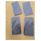 128 Pcs Dry Erase Magnetic Labels, 3 x 3 Reusable Writable Name Tags Magnetic Label Stickers