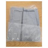 Zip Up Grey Hoodie Jacket, Size 7-8 Youth