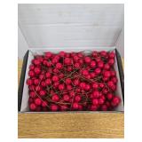 10mm Foam Berry with Wire stem - 280 pcs per Box for Christmas Wreaths and Photo Props