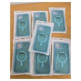 7 Count of Hython Case for iPhone 15 Plus Case Magnetic Translucent Matte Phone Cases 6.7" [Compatible with MagSafe] Thin Slim Fit Shockproof Bumper Hard Protective Cover for Women Men Girls, Frosted 