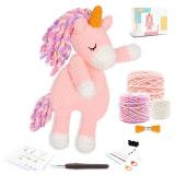 Crochet Kit, 14in Crochet Animal Kit