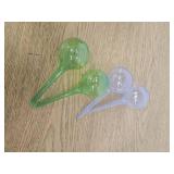 12 pack Plant Watering Globes, Clear Self-Watering Bulbs