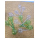 12 pack Plant Watering Globes, Clear Self-Watering Bulbs