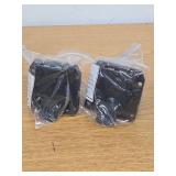 2 Count of ISINLASSO USCAR to 7 Way Trailer Plug Adapter, Heavy Duty Waterproof Trailer Connector with Spring-Loaded Cover & Twist Lock Design, Fits Trucks, SUVs, RVs with USCAR Tow Harness