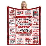 2 Horror Movie Blankets 50"x60"