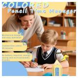 2 Count Werncy Rainbow Visual Timer, Rainbow disc 60 Minute Countdown Timer