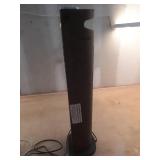 30 in. Digital 1,500-Watt Oscillating Ceramic Tower Electric Space Heater with Remote Control and Safety Protection - Retail: $109