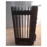1500-Watt Oil-Filled Radiant Electric Space Heater with Thermostat  (No Wheels)- Retail: $80