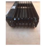 1500-Watt Oil-Filled Radiant Electric Space Heater with Thermostat  (No Wheels)- Retail: $80