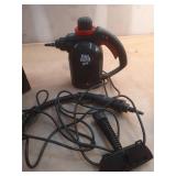 Dirt Devil 7-in-1 Portable Corded Handheld Steamer with Muli-Surface Cleaning Tools  Chemical Free Steam Cleaner Black  WD21000 - Retail: $60