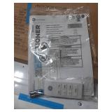 18,300 BTU 230/208-Volt Window Air Conditioner Cools 1000 sq. ft. with Wi-Fi and Remote in White (Damaged, See Pics)- Retail: $599