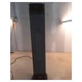 30 in. Digital 1,500-Watt Oscillating Ceramic Tower Electric Space Heater with Remote Control and Safety Protection - Retail: $109