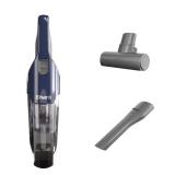 Shark Cyclone Cordless Handheld Vacuum CH701 5" Path Blue: Best for Pet Hair, Multi-Surface, USB Chargeable, Lightweight, Washable Filter (Doesn