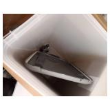 Amazon Basics Airtight Dog Food Storage Container with Scoop - 69 QT (Damage on Bottom)