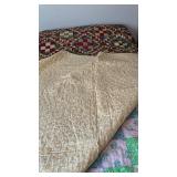 Handmade Quilt - Machine Quilted - 78 x 95
