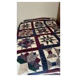 Handmade Quilt - 78 x 88