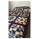 Handmade Quilt - 78 x 88