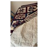 Handmade Quilt - 78 x 88